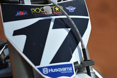 Jason Anderson trug beim Teamshooting noch die Startnummer 17, hat aber nun die Startnummer 21 bekommen