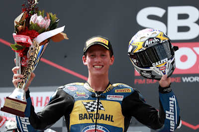 Andrea Locatelli feierte einen grandiosen Einstand in der Supersport-WM