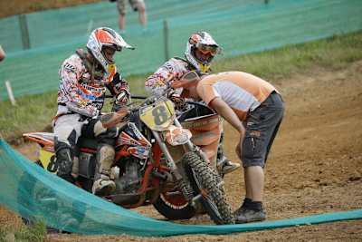 Andreas Bürgler - Martin Betschart mit Elektrik-Problemen