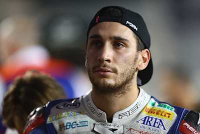 Alessandro Andreozzi zeigte auf der Guandalini-Yamaha gute Leistungen