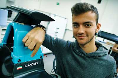 Keyvan Andres ist erster HWA-Fahrer