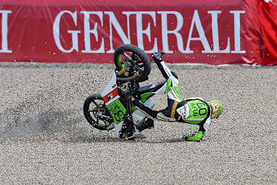 Niccolò Antonelli ist als Sturzkönig bekannt