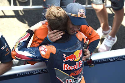 Johann Zarco mit Lorenzo Fellon