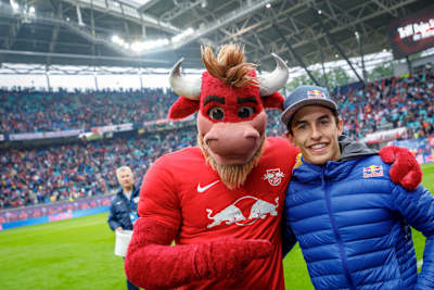 Marc Márquez war im Mai in der RB Arena zu Gast