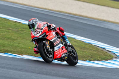 Marco Melandri war es auf Phillip Island zu windig