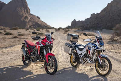 Neu auf 2020: Honda CRF1100L Africa Twin (links) und CRF1100L Africa Twin Adventure Sports