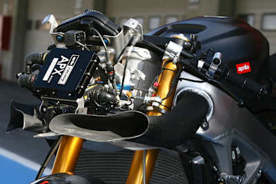Aprilia entwickelt seine Elektronik selbst
