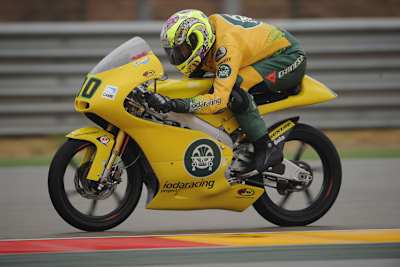 Armando Pontone 2012 im Moto3-GP in Aragón