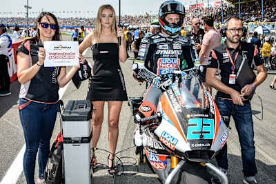 Marcel Schrötter und das Dynavolt Intact GP Team freuen sich auf den Heim-GP