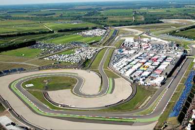 Punkte erst am Sonntag: Die Piste in Assen