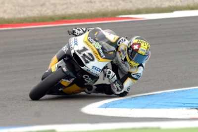 Tom Lüthi: Guter Dritter am Freitag