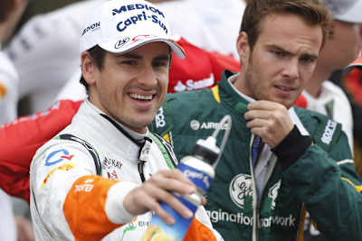 Adrian Sutil und Giedo van der Garde: Sind das die Sauber-Fahrer 2014?