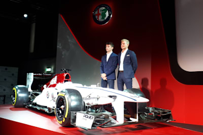 Alfa Romeo Sauber wird 2018 mit einer rot-weissen Lackierung ausrücken