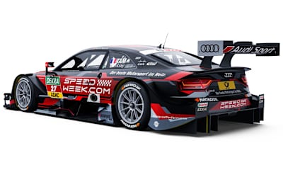 So sieht der Audi RS 5 des Rosberg-Teams mit Adrien Tambay in der Saison 2016 aus