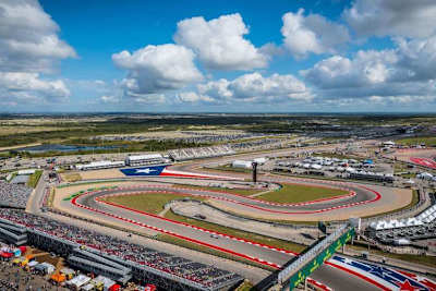 Die tolle Rennanlage Circuit of the Americas