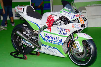 Die Ducati erstmals im Avintia-Design für Héctor Barbera