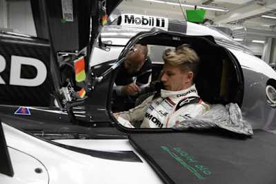 Hülkenberg macht sich mit dem LMP1 vertraut