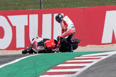 Sturz im Qualifying: Pecco Bagnaia