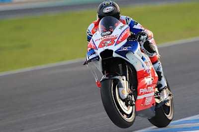 Pecco Bagnaia in Jerez auf der Ducati GP18