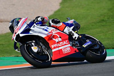 Pecco Bagnaia beim Debüt auf der Alma Pramac-Ducati