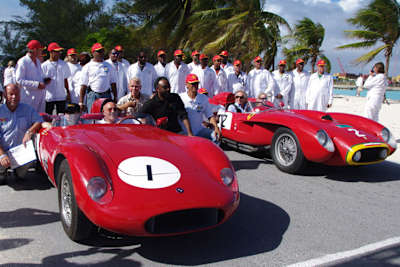 Stirling Moss als Stargast beim Revival der legendären Rennwoche