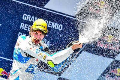 Kalex-Pilot Lorenzo Baldassarri