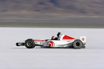 Alan van der Merwe auf Rekordfahrt