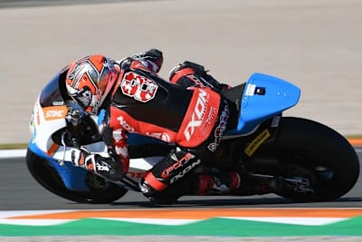 Barberá auf der Kalex in Valencia