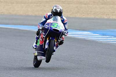 Enea Bastianini bei den Testfahrten in Jerez