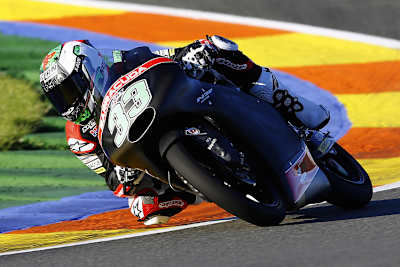 Enea Bastianini auf der Honda NSF250RW in Valencia