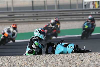 Enea Bastianini stürzte im Kampf um den Moto3-Sieg