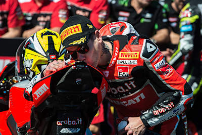 Samstag-Sieger Alvaro Bautista