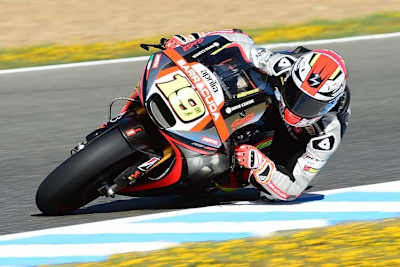 Alvaró Bautista mit der Aprilia RS-GP 