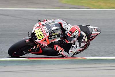Alvaró Bautista schaffte es mit der Aprilia erstmals unter die Top-10