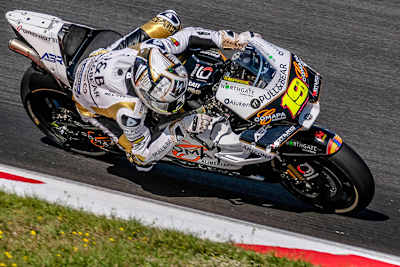 Álvaro Bautista auf der 2017-Ducati des Nieto-Teams