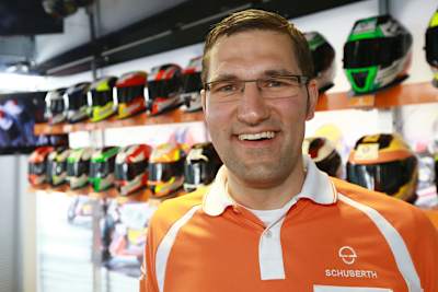 Schuberth-CEO Jan-Christian Becker in Jerez