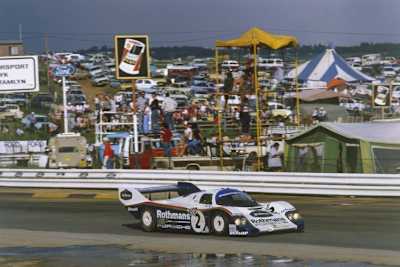 Sieger in Kyalami 1983: Stefan Bellof/Derek Bell im Porsche 956