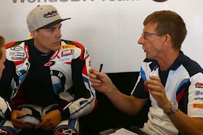 Markus Reiterberger (li.) mit Pete Benson