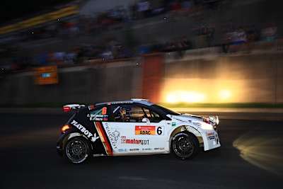 Emil Bergkvist bei seiner Peugeot-Premiere