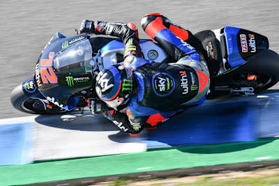 Marco Bezzecchi überzeugte beim ersten Moto2-IRTA-Test