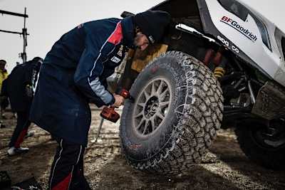 BFGoodrich rüstet bei der Rallye Dakar die Werksteams aus