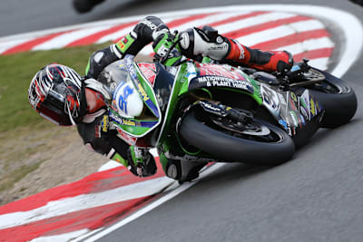 Triumph-Pilot Sam Hornsey freut sich auf das Meeting in Donington