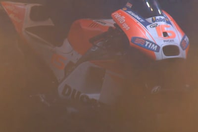 Die GP15 bei der Teampräsentation in Italien