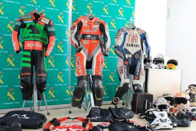 Diese Erinnerungsstücke an die Erfolge von Jorge Lorenzo wurden gestohlen