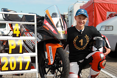 Max Schmidt erhält die Chance, sich für den Rookies Cup 2018 zu empfehlen