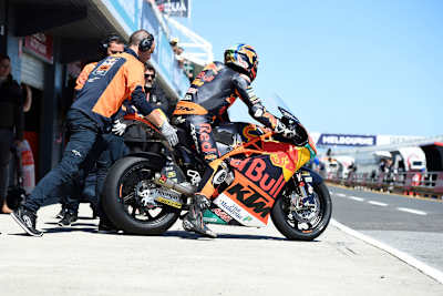 Brad Binder auf der KTM in Australien