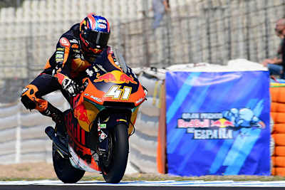 Brad Binder in Jerez