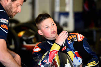 Omar Bonoli absolvierte 2016 seine zweite Saison im Red Bull Rookies Cup