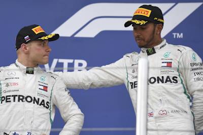 Lewis Hamilton und Valtteri Bottas
