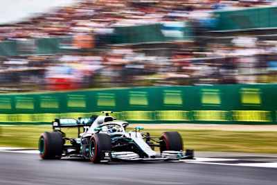 Valtteri Bottas auf dem Weg zur Pole